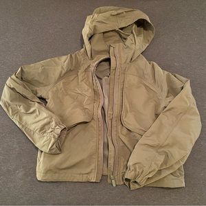 Lululemon athletica jacket size XS in military green